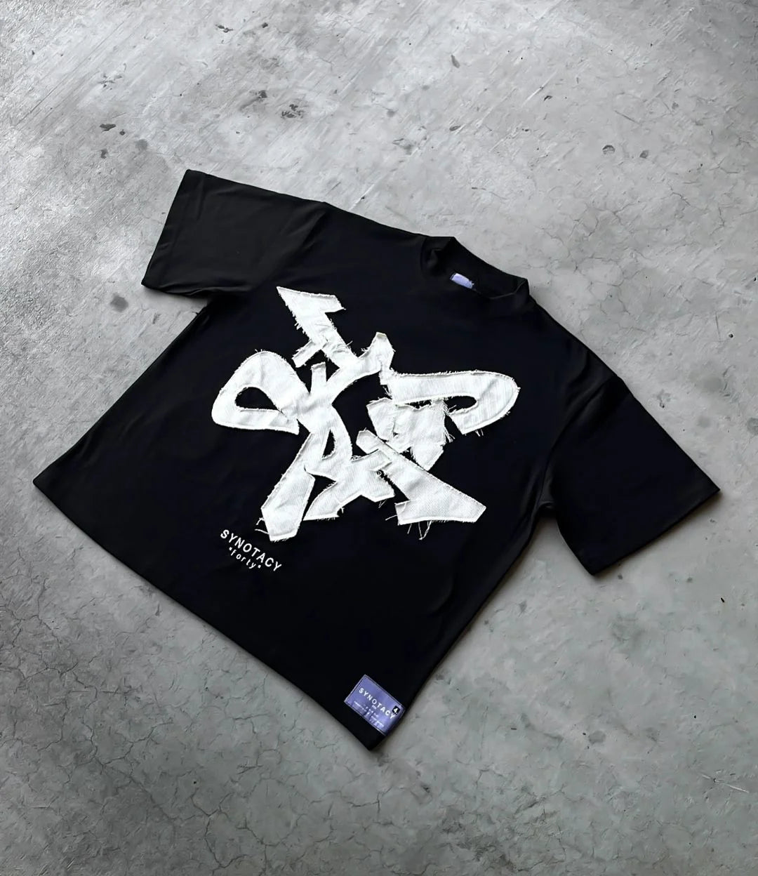 Oversized Y2K Graphic T-Shirt: Harajuku Patchwork Style