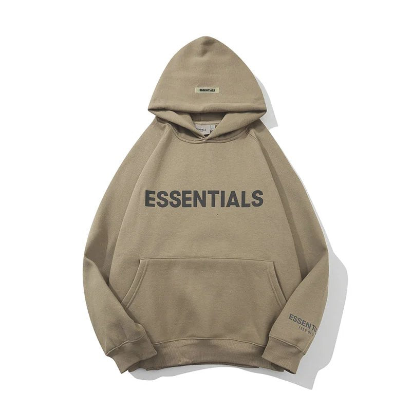 Essentials Hooded Sweatshirt: Streetwear Hip Hop Style