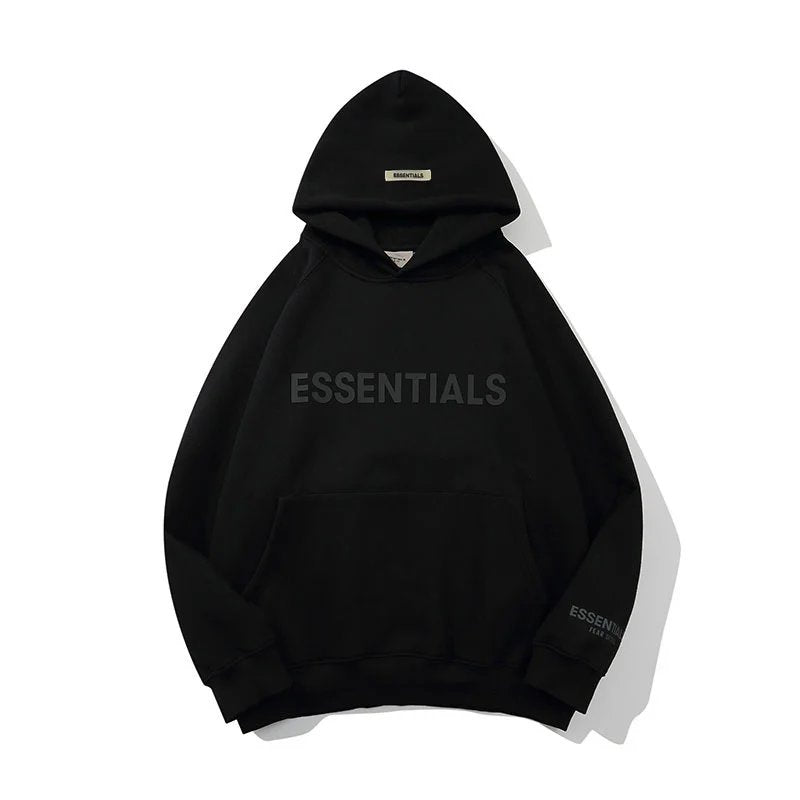Essentials Hooded Sweatshirt: Streetwear Hip Hop Style
