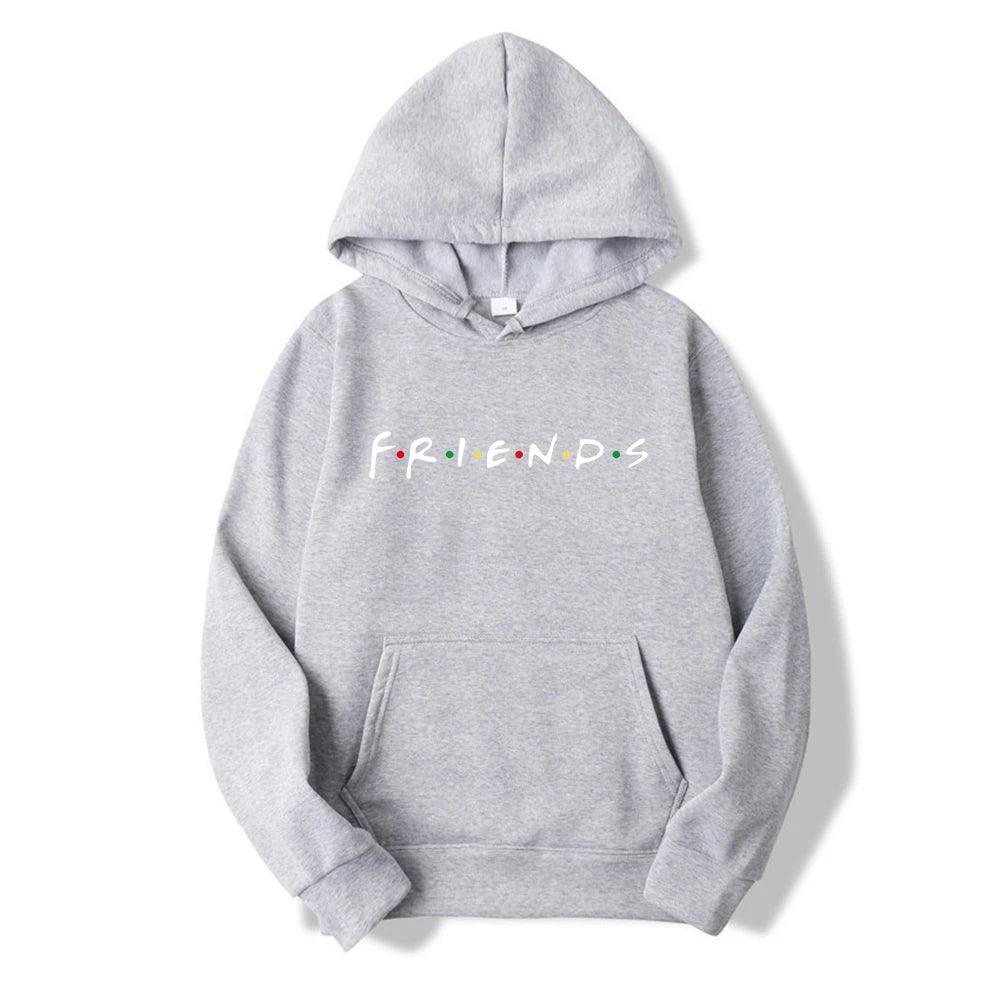 Friends Hooded Sweatshirt: Relaxed Fit, Premium Cotton