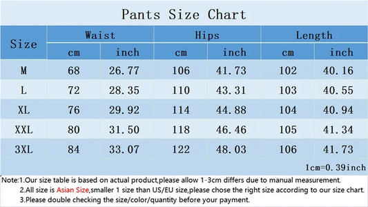 Men’s American Style Joggers – Hip Hop Loose Fit Streetwear Drawstring Sweatpants