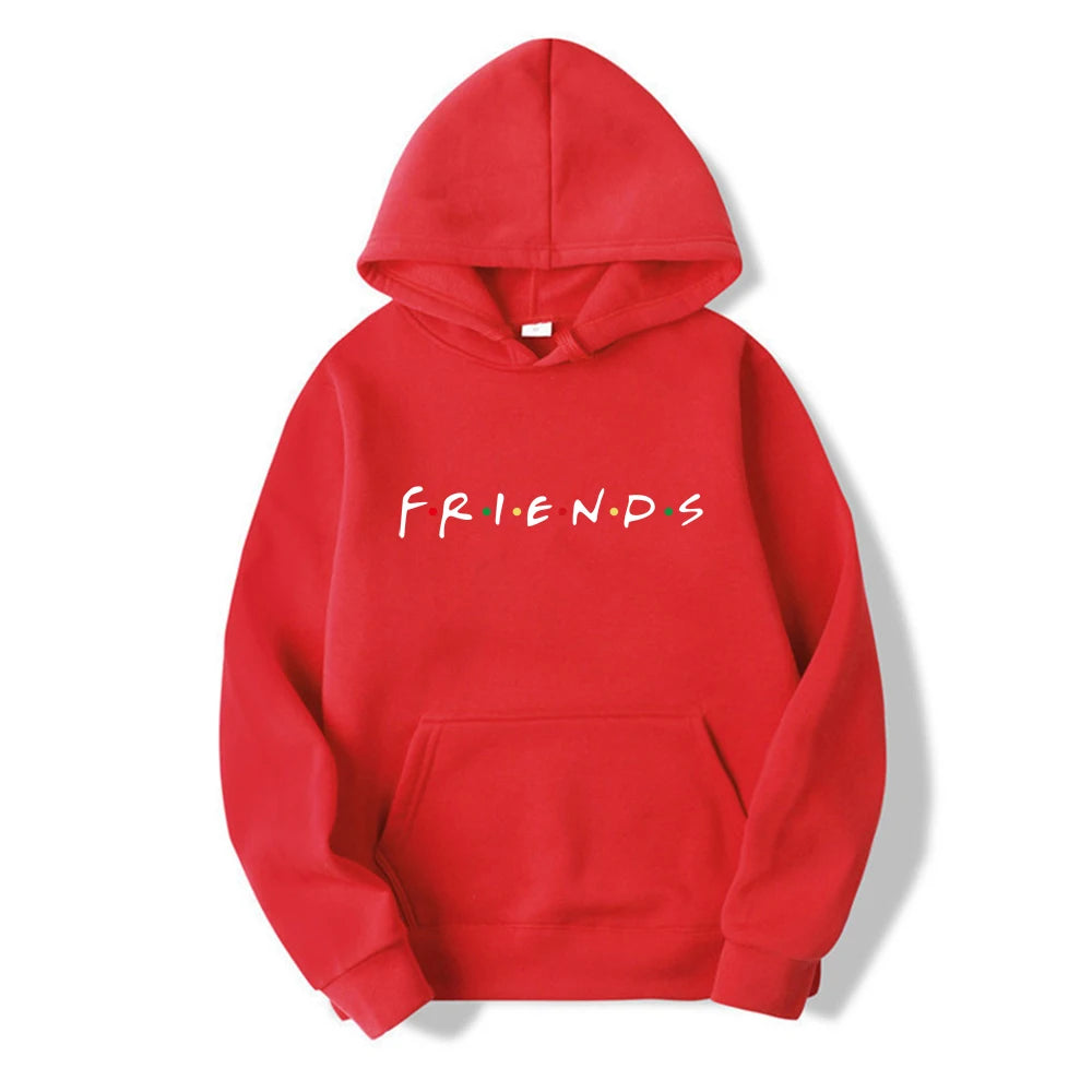 Friends Hooded Sweatshirt: Relaxed Fit, Premium Cotton