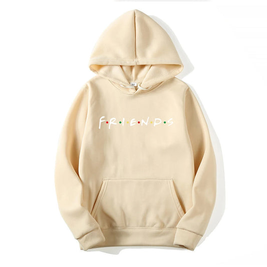 Friends Hooded Sweatshirt: Relaxed Fit, Premium Cotton