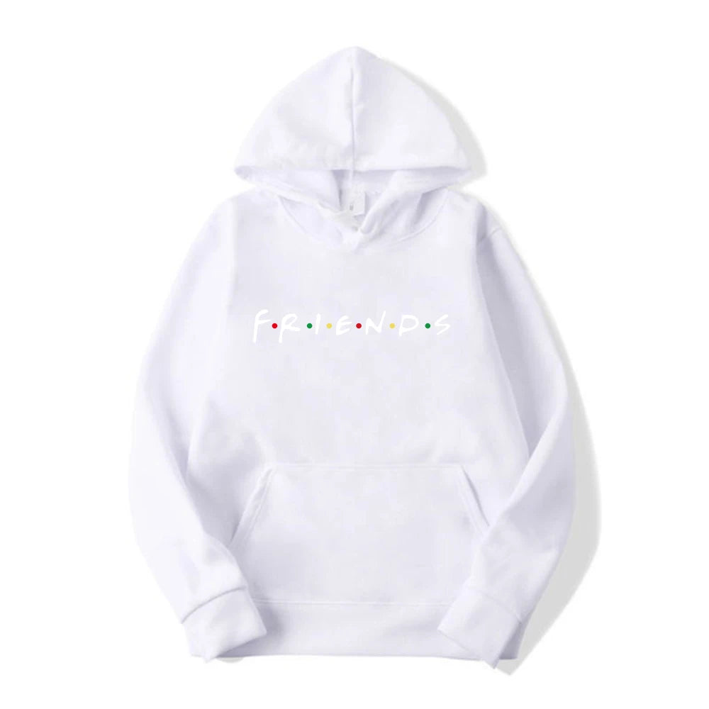 Friends Hooded Sweatshirt: Relaxed Fit, Premium Cotton