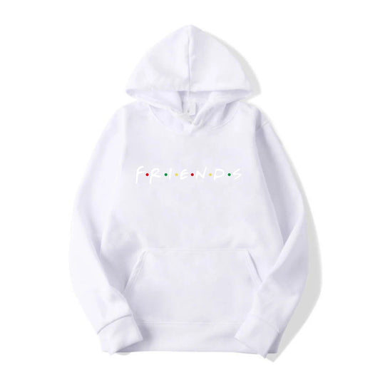 Friends Hooded Sweatshirt: Relaxed Fit, Premium Cotton