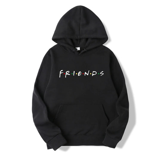 Friends Hooded Sweatshirt: Relaxed Fit, Premium Cotton