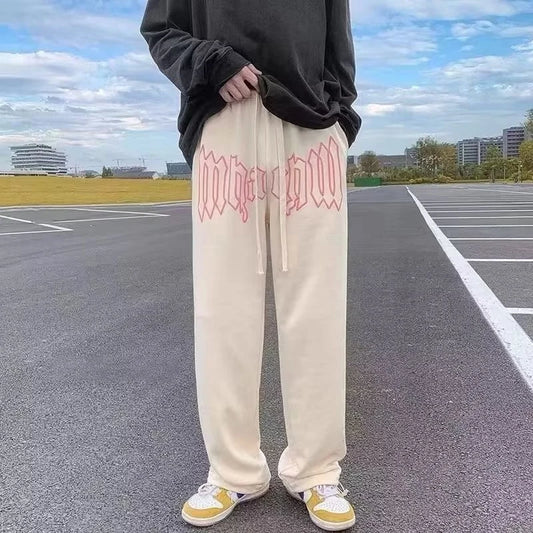 Men’s American Style Joggers – Hip Hop Loose Fit Streetwear Drawstring Sweatpants