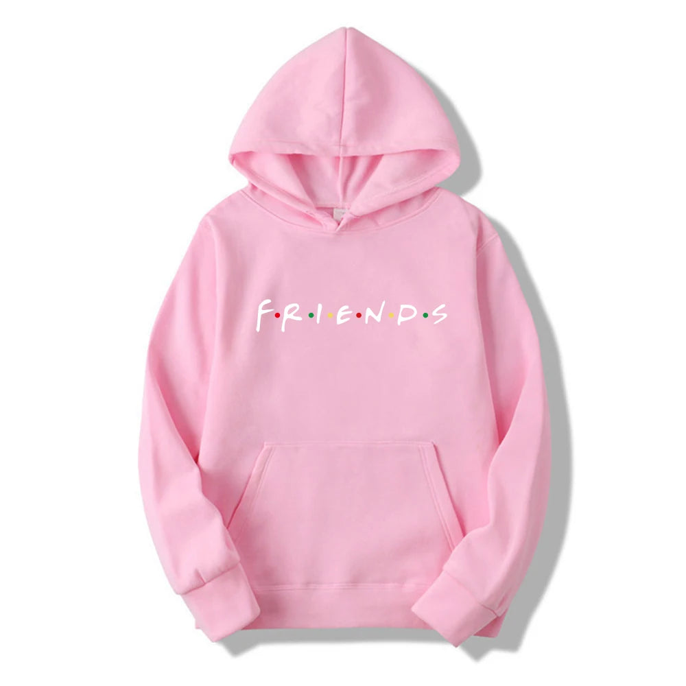 Friends Hooded Sweatshirt: Relaxed Fit, Premium Cotton