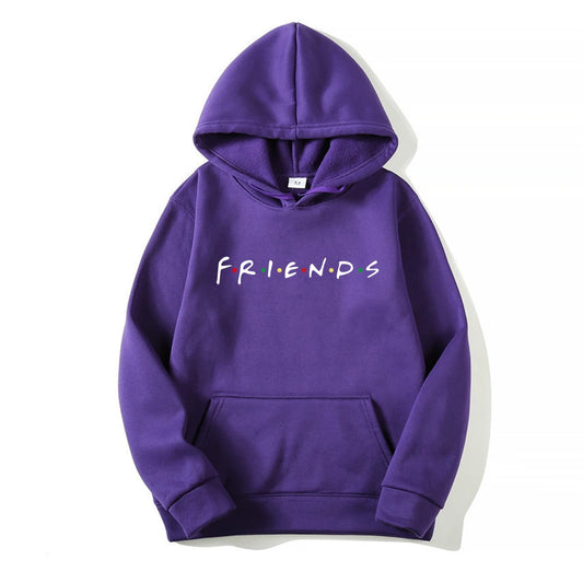Friends Hooded Sweatshirt: Relaxed Fit, Premium Cotton