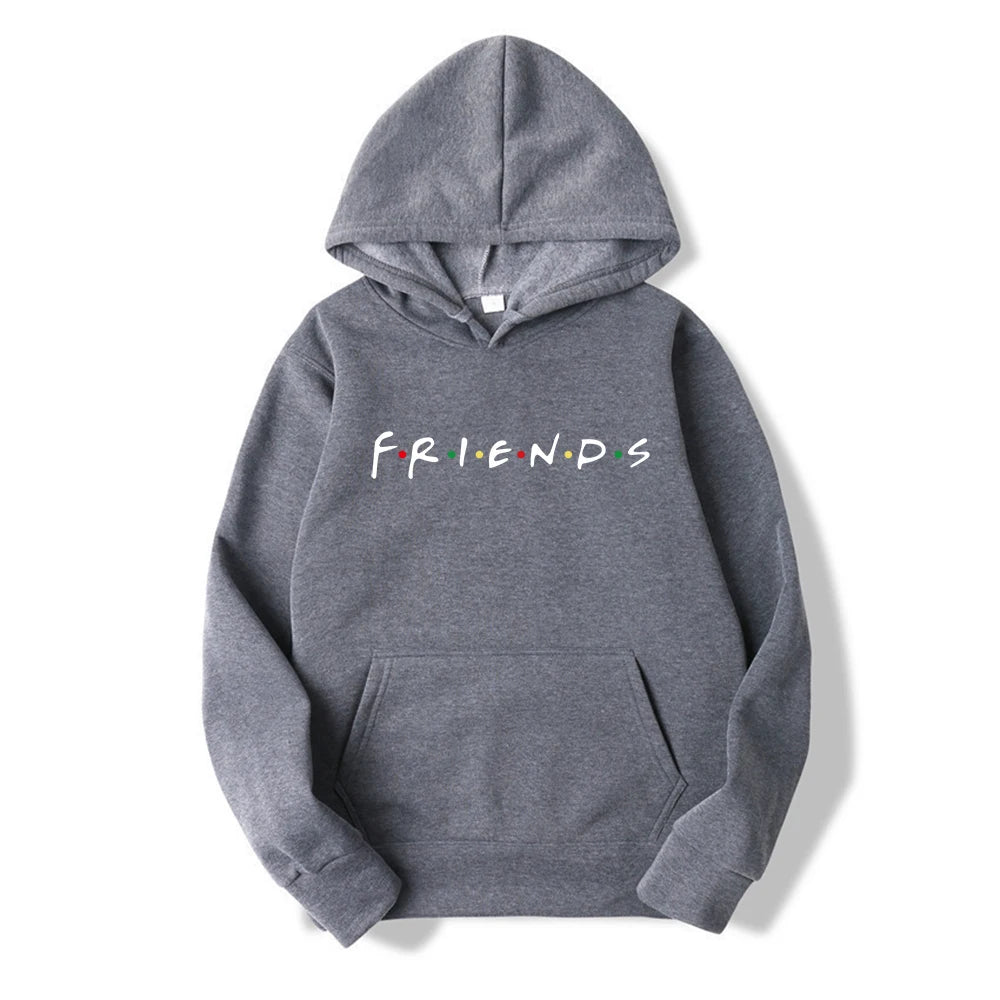 Friends Hooded Sweatshirt: Relaxed Fit, Premium Cotton