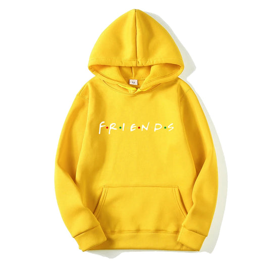 Friends Hooded Sweatshirt: Relaxed Fit, Premium Cotton