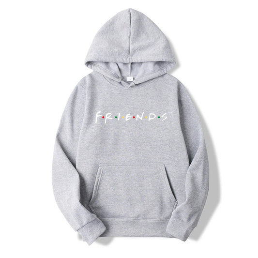 Friends Hooded Sweatshirt: Relaxed Fit, Premium Cotton